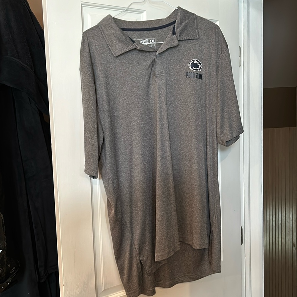 Penn State campus Heritage athletic button shirt polo